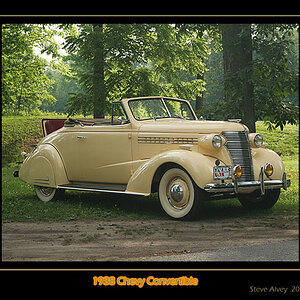 1938 Chevy Convertible
