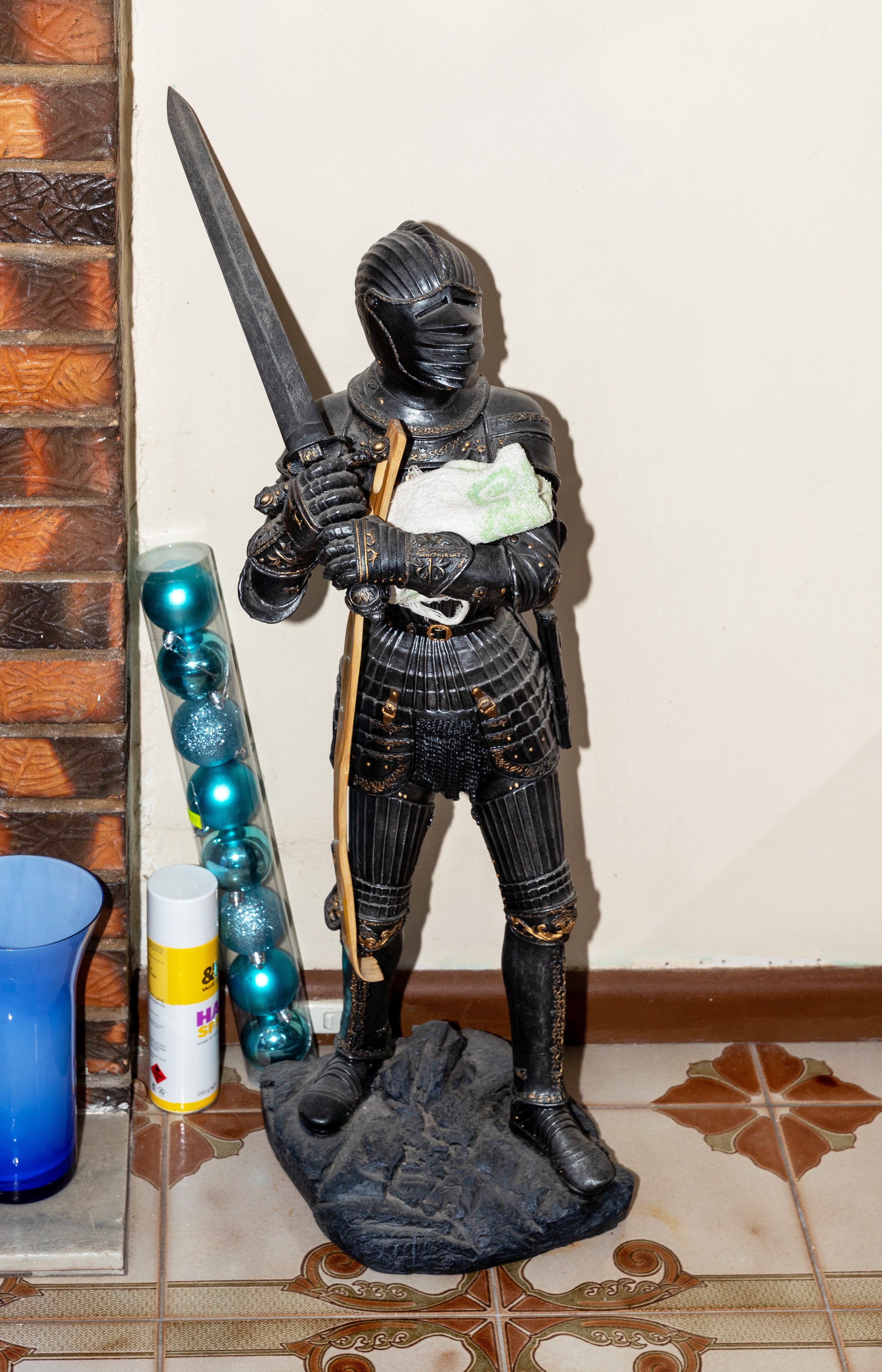 Knight Swordsman Statue